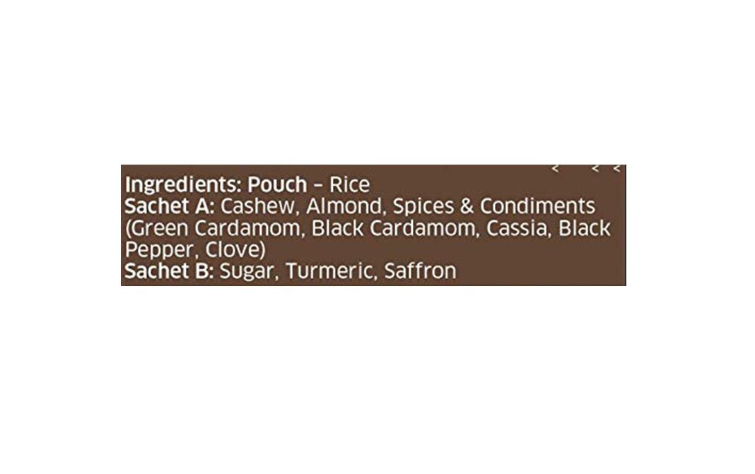 Golden Harvest Recipe Ready, Saffron Rice Kit   Pack  190 grams